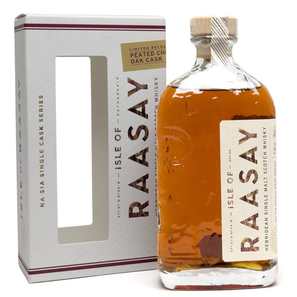 Raasay Na Sia Peated Chinkapin Single Cask 61.4% ABV