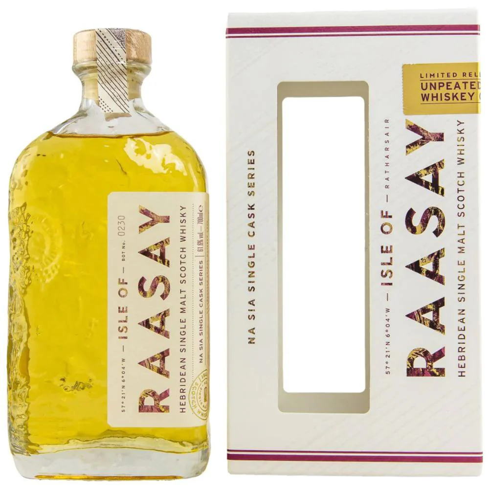 Raasay Na Sia Unpeated American Rye Cask 60.9% ABV