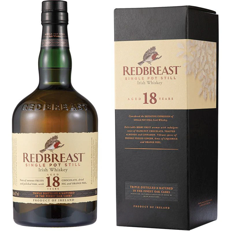 Redbreast 18 Year Old Irish Whiskey