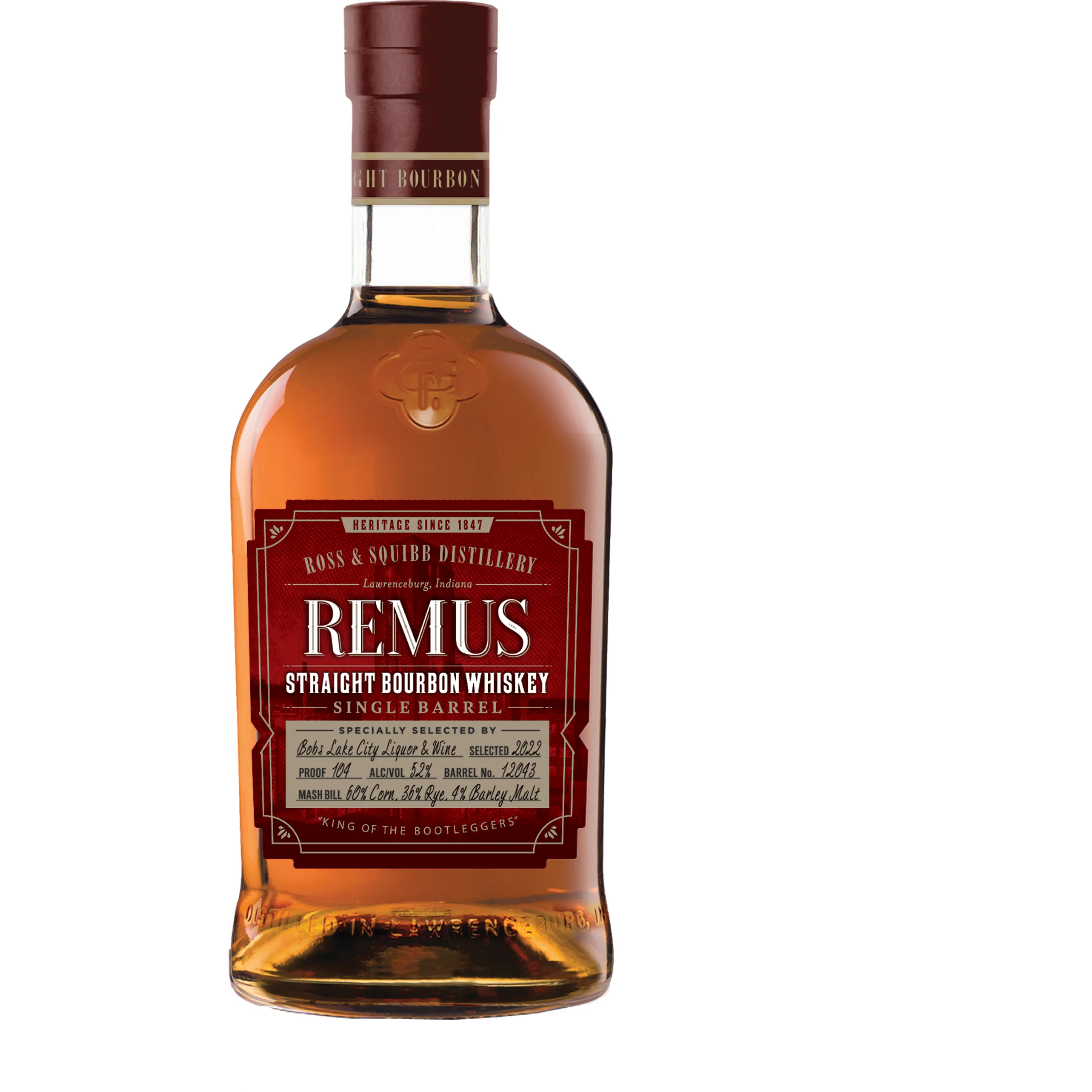 Remus Bourbon Single Cask #374 56.60% ABV