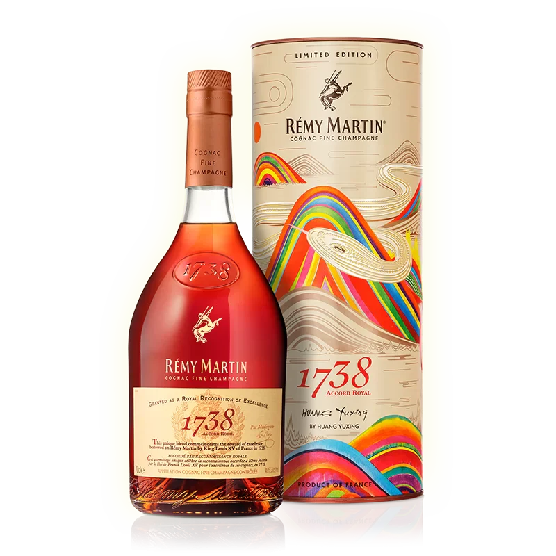 Remy Martin 1738 Accord Royal Cognac Year of The Snake Lunary New Year 2025 Limited Edition