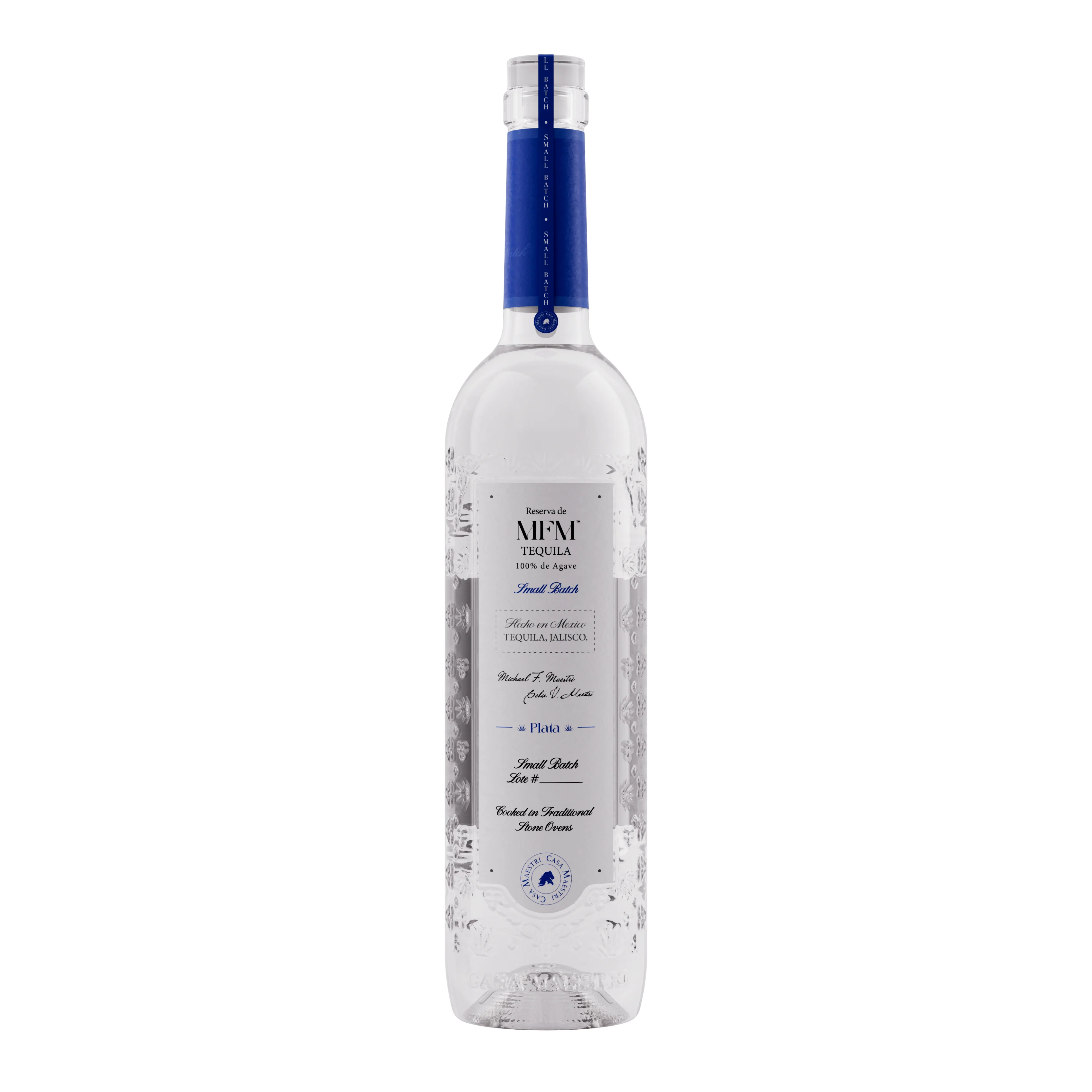 Casa Maestri Reserva MFM Plata Small Batch Tequila
