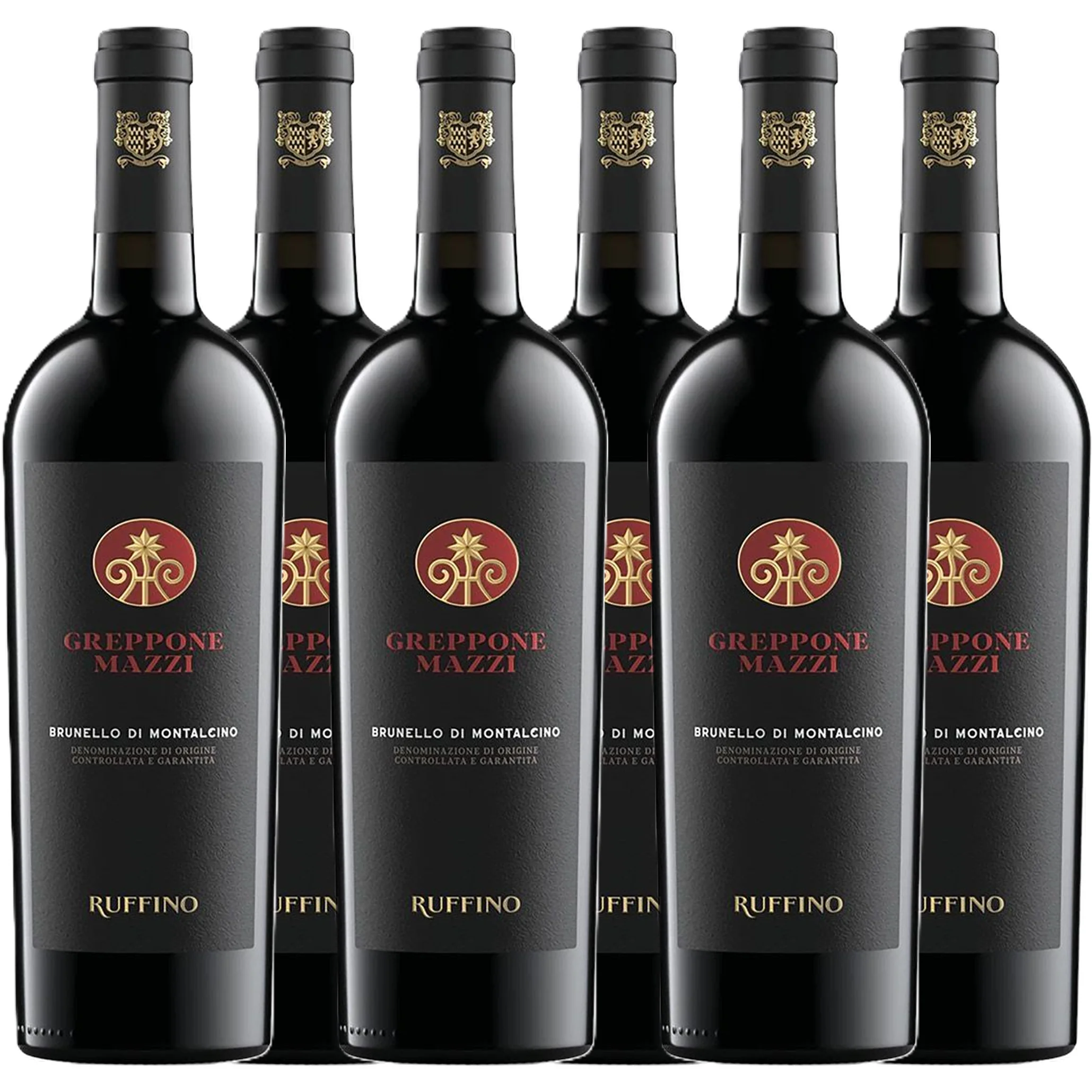 Ruffino Greppone Mazzi Brunello di Montalcino 2019 6x750ml Bundle