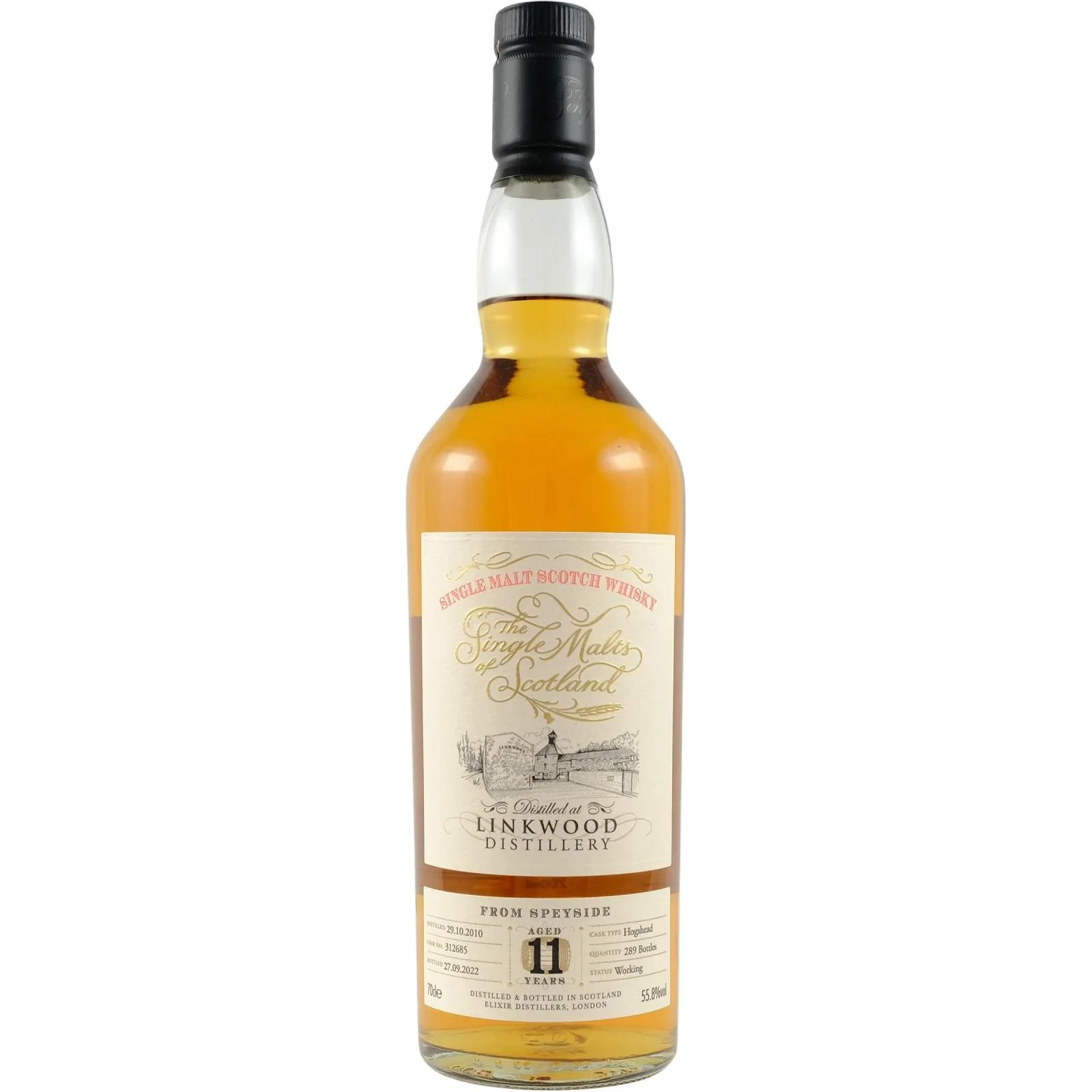 S.M.O.S Linkwood 11 Year Old Cask 312685 55.8%