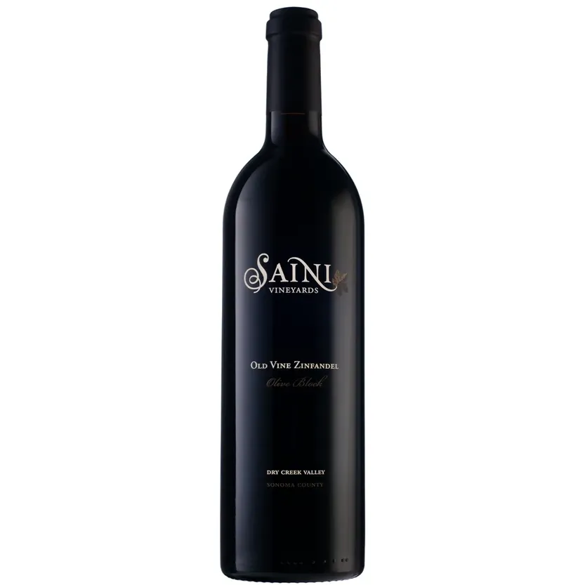 Saini Vineyards Olive Block Old Vine Zinfandel