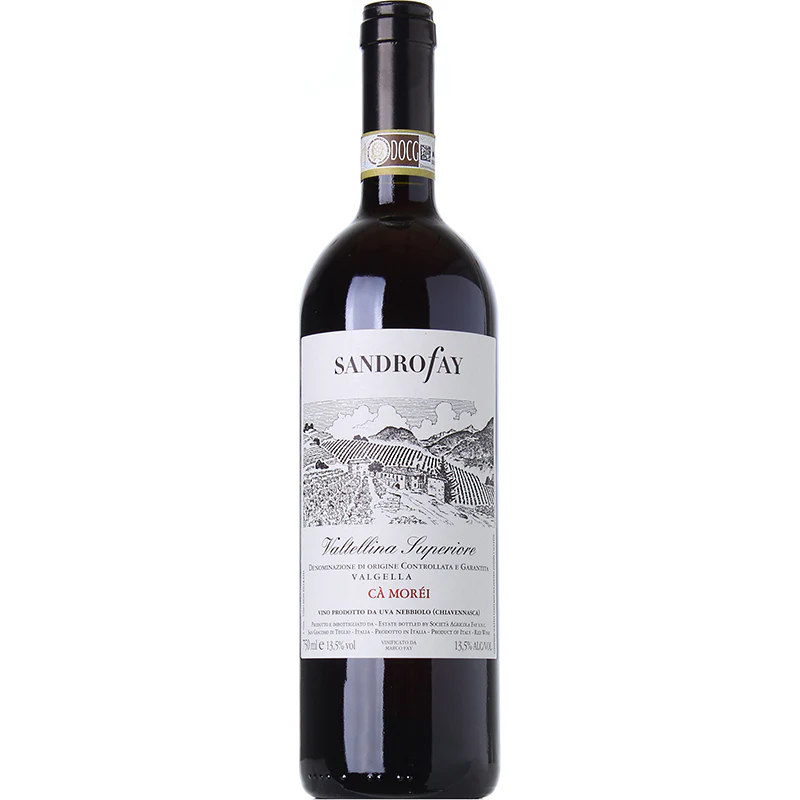 Sandro Fay Ca' Morei Valtellina Superiore Valgella 2020