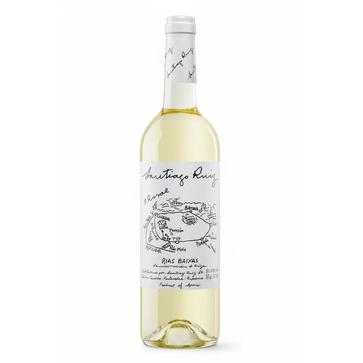 Santiago Ruiz O Rosal Blanco Rías Baixas