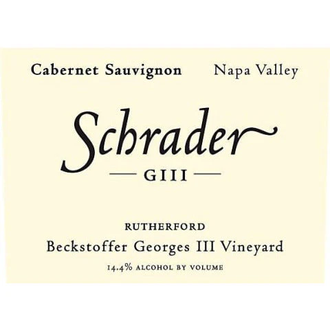 Schrader Beckstoffer Georges III Vineyard Cabernet Sauvignon 2019 6x750ml Bundle - Image 2