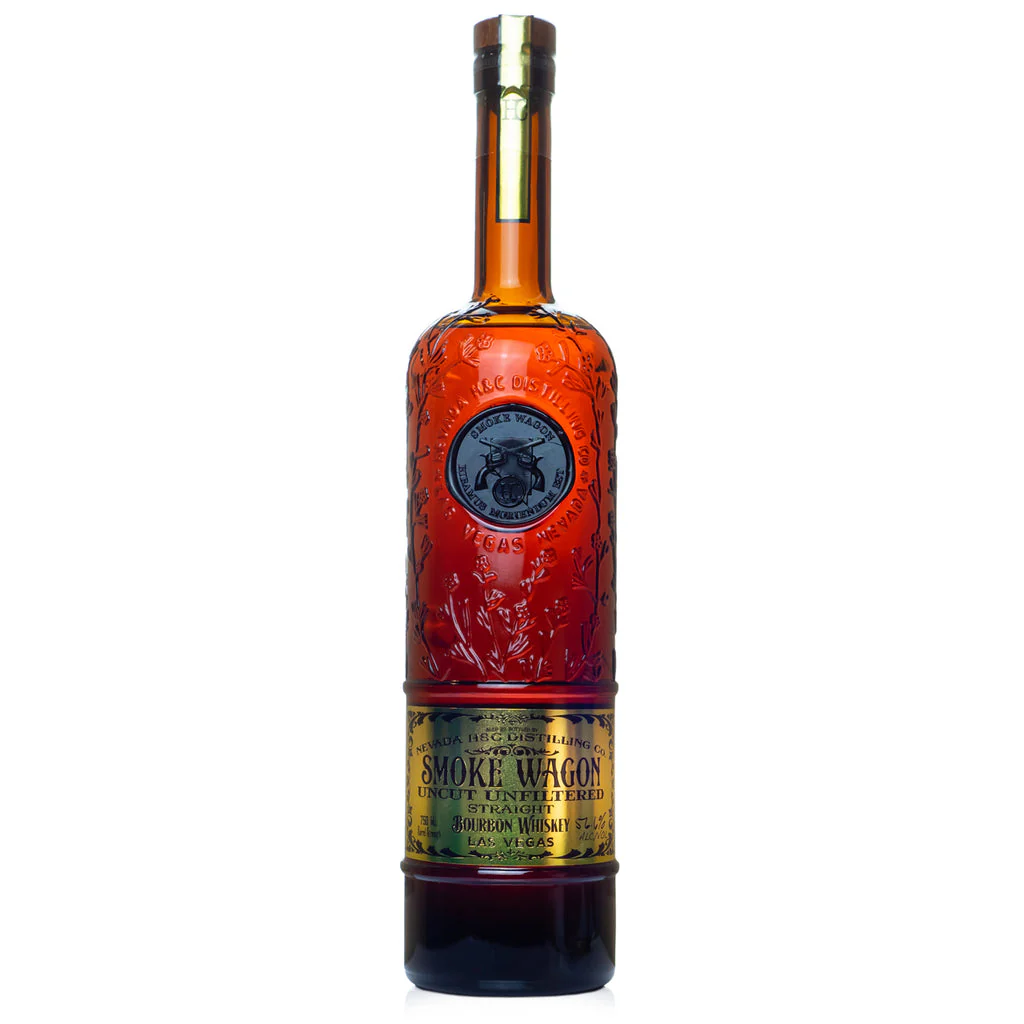 Smoke Wagon Uncut Unfiltered Bourbon 57.66% ABV