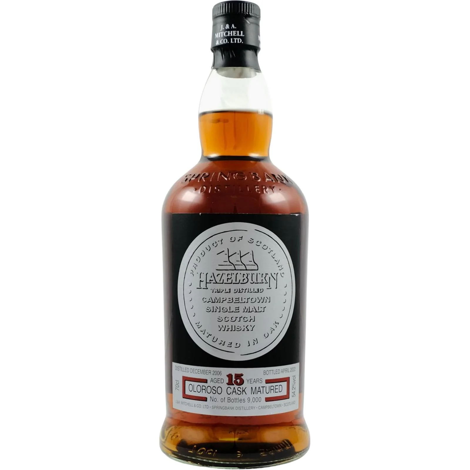 Hazelburn 15 Year Old Oloroso Cask Matured