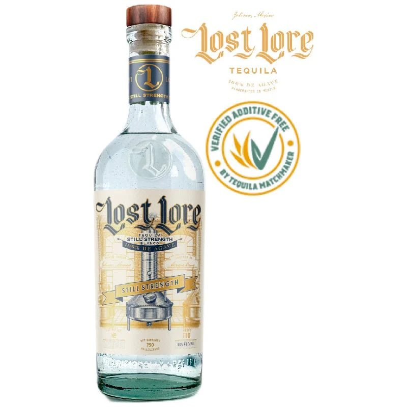 Lost Lore Blanco Still Strength Tequila
