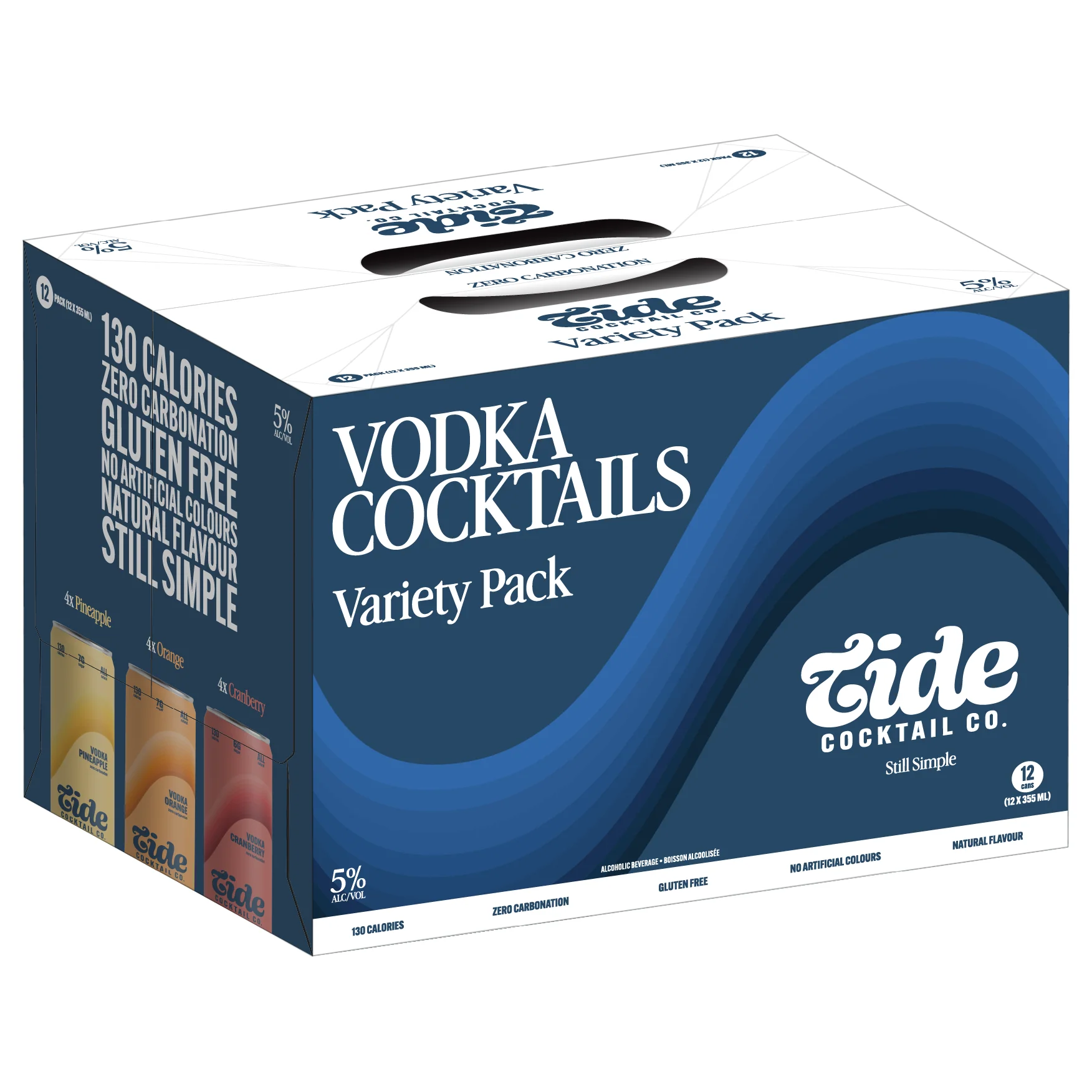 Tide Vodka Cocktail Variety 12X355Ml