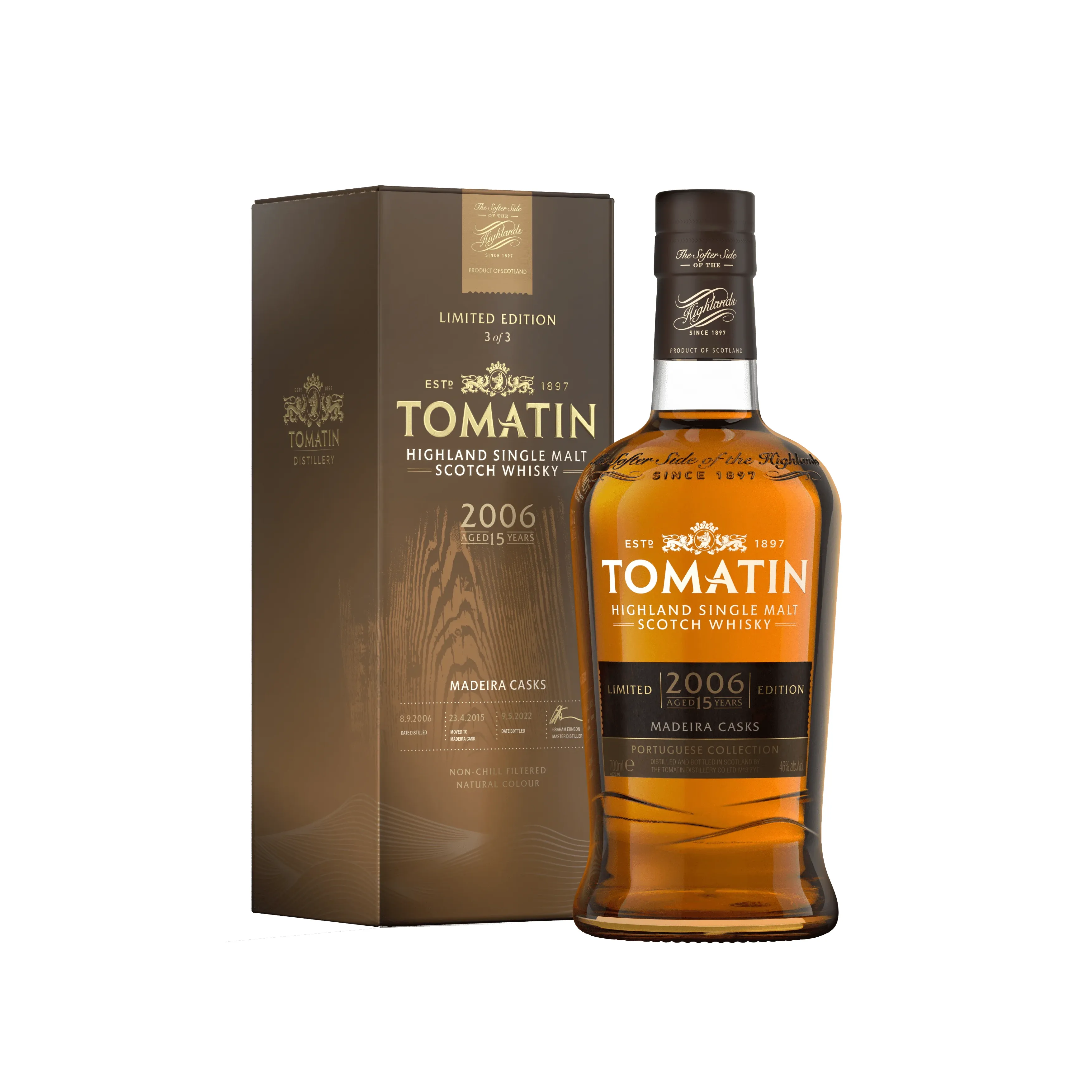 Tomatin Portuguese Collection 2006 15 Year Old Madeira Cask