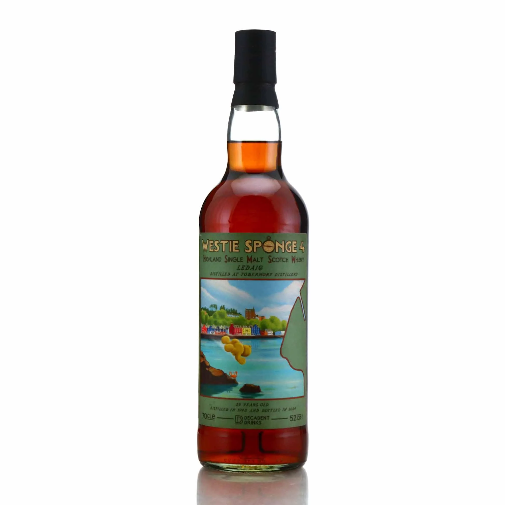 Westie Sponge Edition No.4 Ledaig 1995 29 Year Old 52% ABV
