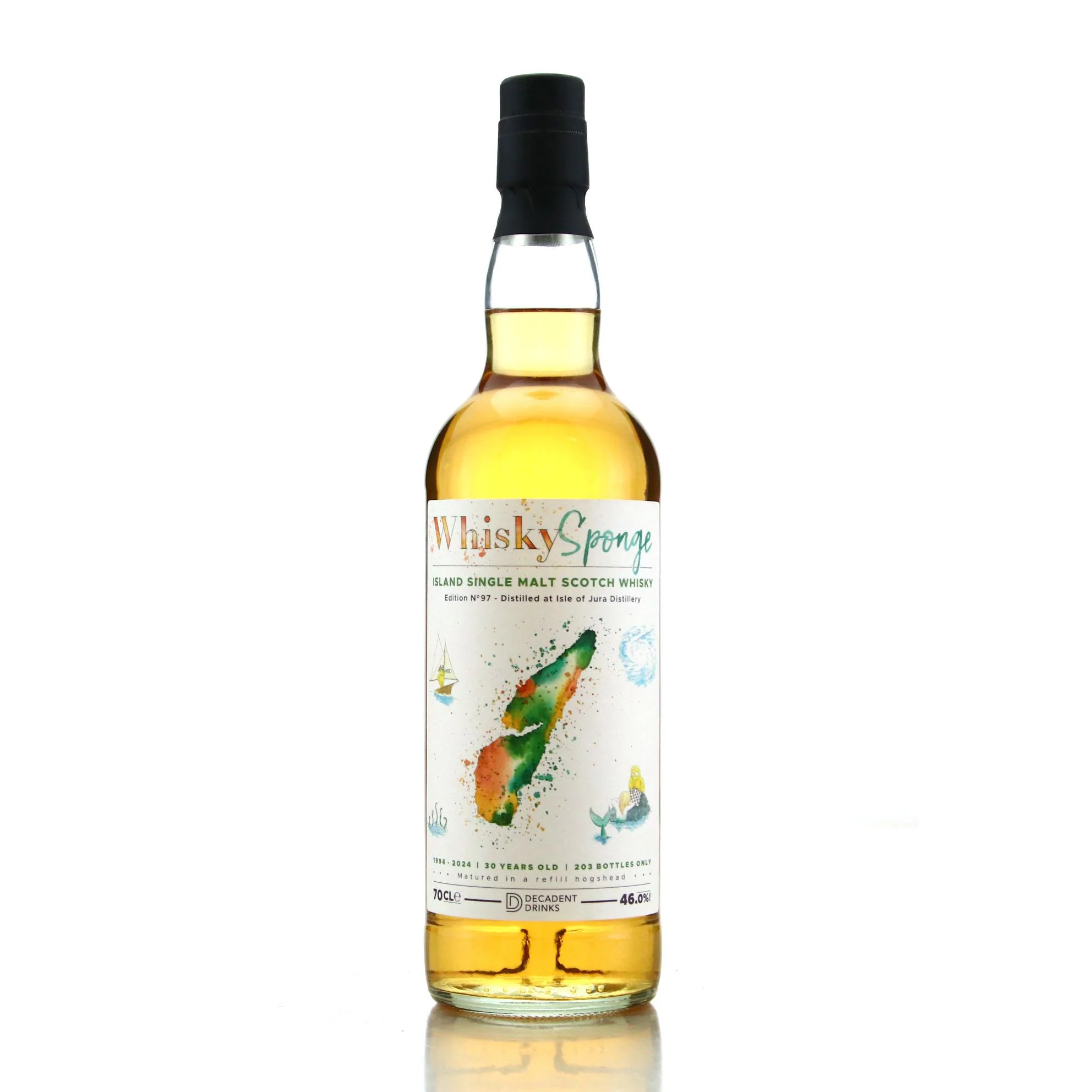 Whisky Sponge Edition No.97 Jura 1994 30 Year Old 46% ABV
